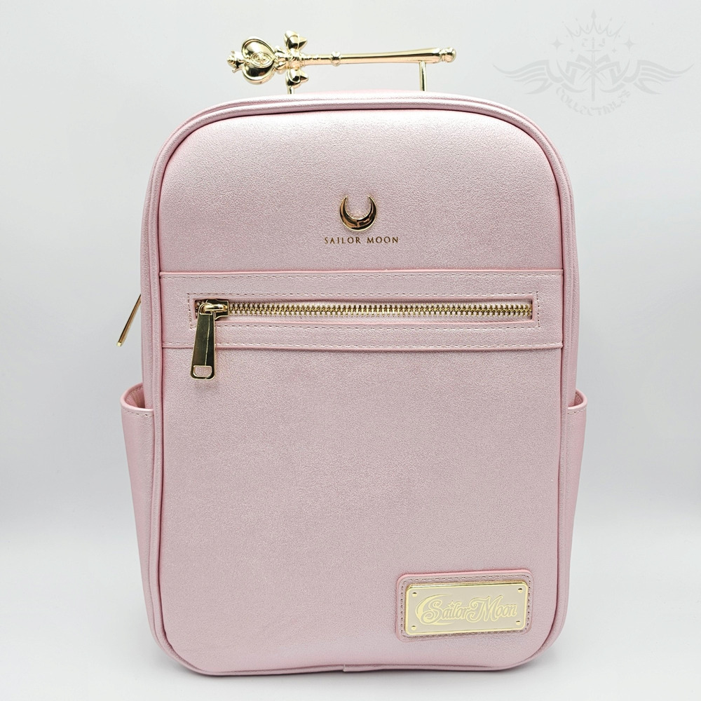 Loungefly Sailor Moon Spiral Heart Moon Rod  Mini Backpack